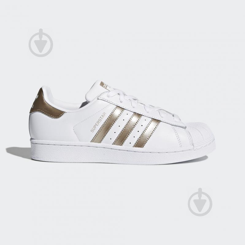 Кроссовки женские зимние Adidas SUPERSTAR W CG5463 р.42 2/3 белые - фото 1