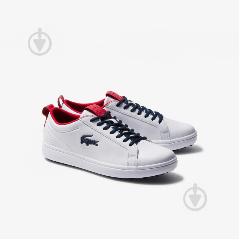 Кроссовки мужские демисезонные Lacoste G ELITE 120 1 SMA 739SMA0092407 р.42,5 белые - фото 2