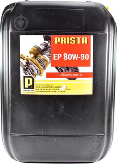 Мастило трансмісійне Prista Oil GL-5 80W-90 210 л (PRIS EP 80W90 GL-5 210L) - фото 1