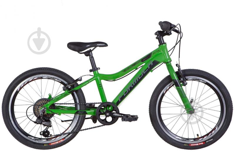 Велосипед Formula 20" 11"(28 см) ACID OPS-FR-20-083 зеленый - фото 1