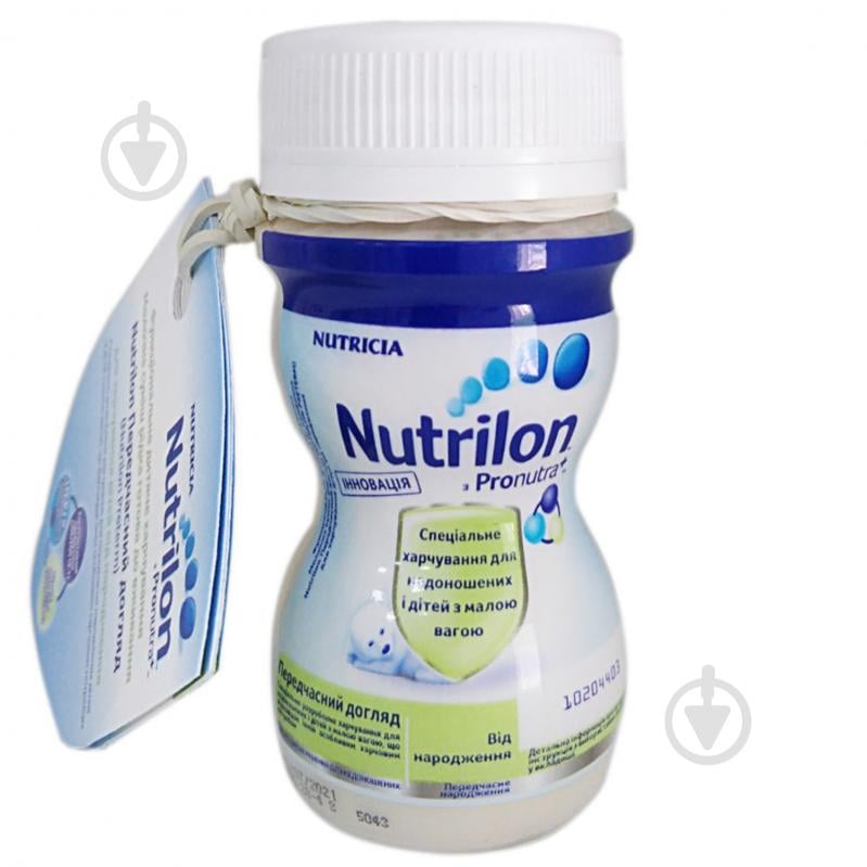Суміш молочна рідка Nutrilon Передчасний догляд для недоношених дітей 70 мл - фото 1