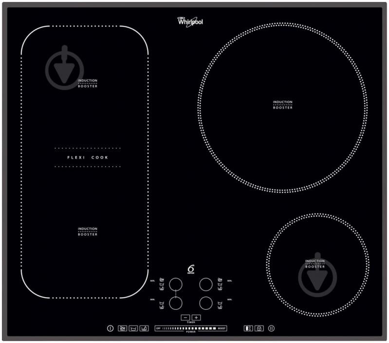 Варочная поверхность индукционная Whirlpool ACM 898 BA - фото 1