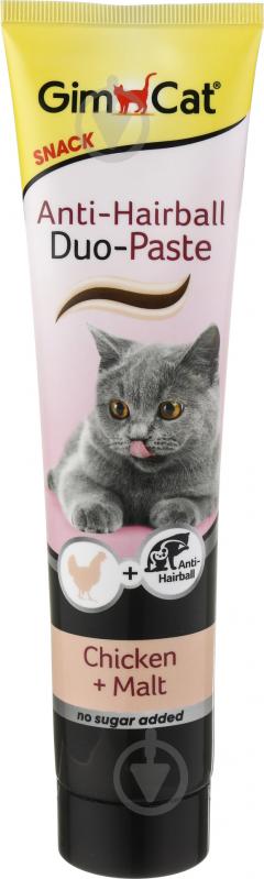 Паста Gimpet  GimCat Anti-Hairball з куркою 200 г G-417356 - фото 1