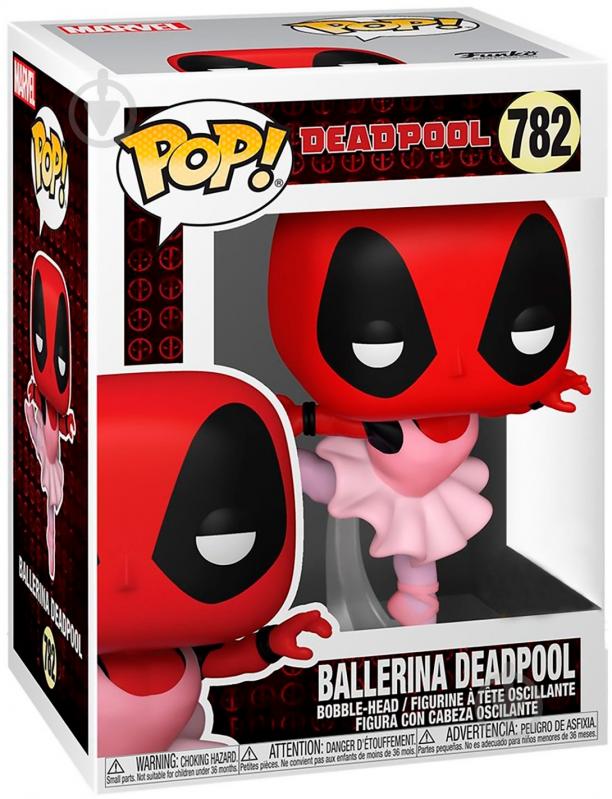 Фигурка Funko POP! Bobble Marvel Deadpool 30th Ballerina Deadpool (Exc) 54689 (FUN2549966) - фото 2