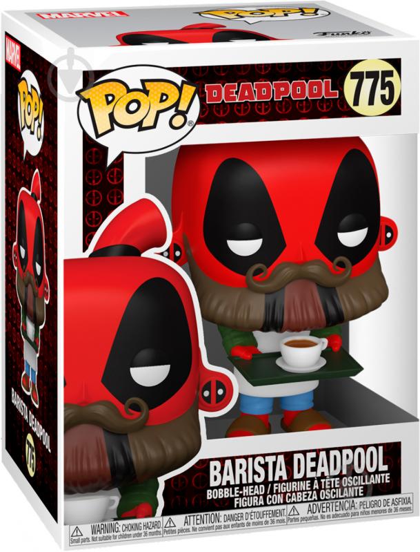 Фигурка Funko Deadpool 30th Coffee Barista 54653 (FUN2549960) - фото 2