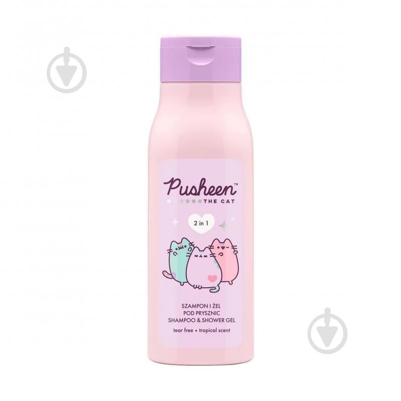Шампунь-гель Pusheen 2в1 400 мл (124028) - фото 1 Шампунь-гель Pusheen 2в1 400 мл (124028) - фото 1