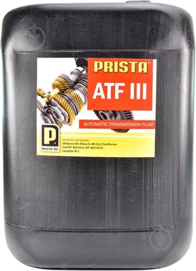 Мастило трансмісійне Prista Oil DEXRON III ATF 210 л (PRIS ATF DEXRON III 210L) - фото 1