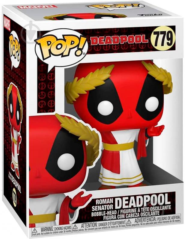 Фігурка Funko Deadpool 30th Roman Senator Deadpool 54657 (FUN2549969) - фото 2