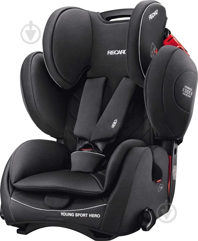 Автокрісло RECARO Young Sport Hero Performance black 00088014240050 - фото 1