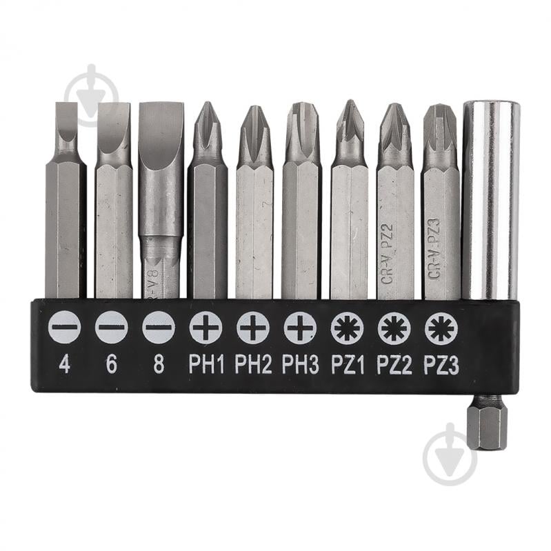 Набор бит GRAPHITE 10 шт. 56T512 - фото 1