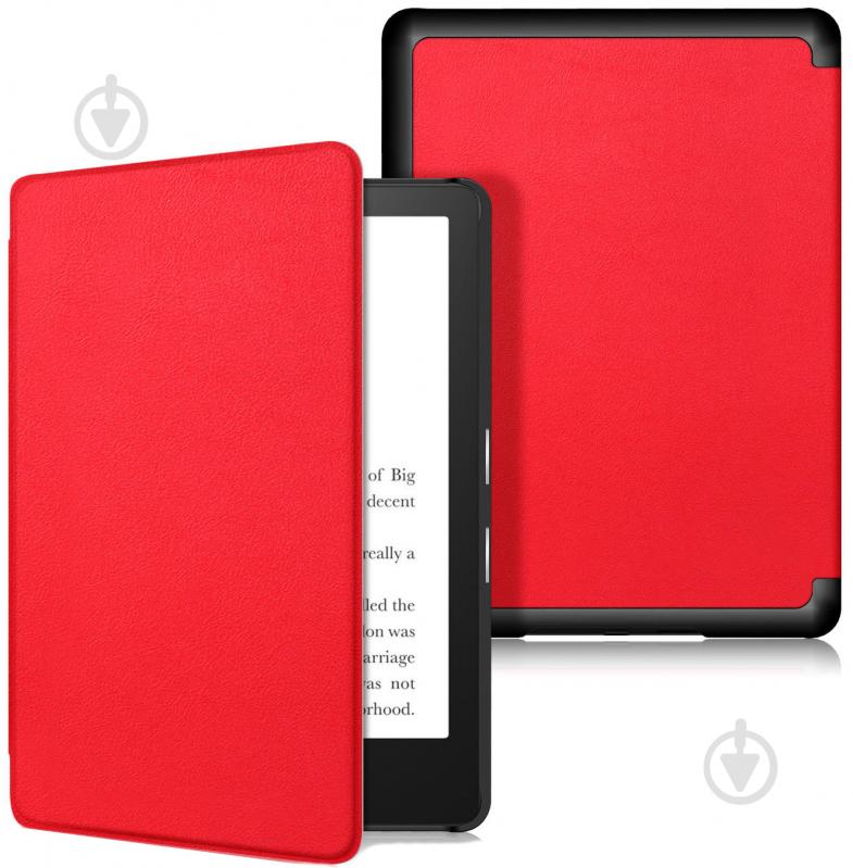 Чехол-книжка BeCover Smart Case Amazon Kindle Paperwhite 11th Gen 2021 red (707207) - фото 3