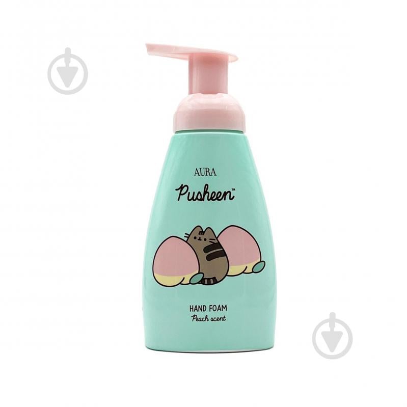 Пенка для мытья рук Pusheen с ароматом персика 300 мл (124034) - фото 1 Пенка для мытья рук Pusheen с ароматом персика 300 мл (124034) - фото 1