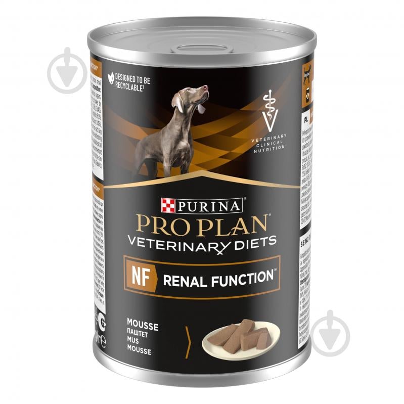Корм для всех пород Pro Plan Veterinary Diets Veterinary Diets Renal Function 400 г (говядина, печень, рис) 400 г - фото 2