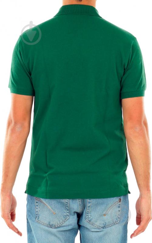 Поло Lacoste CHEMISE COL BORD-COTES L1230S6WT р.5 зеленый - фото 3