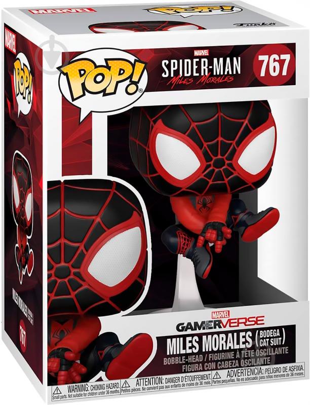 Фігурка Funko Games Miles Morales Miles Bodega Cat Suit 50152 (FUN2549949) - фото 2