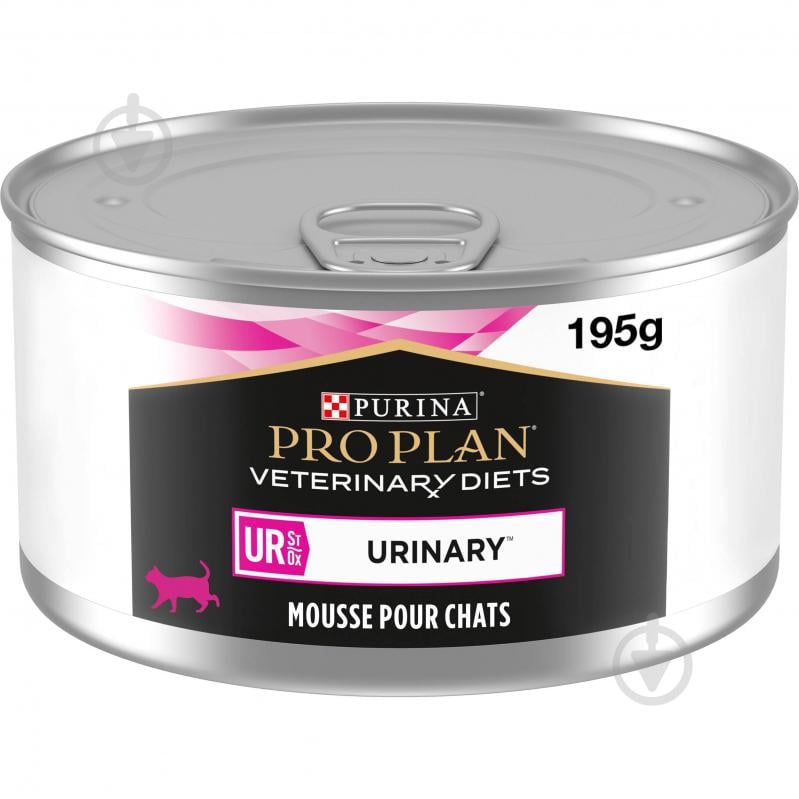 Консерва Для котов ProPlan by Purina VETERINARY DIETS UR ST/OX Urinary 195 г - фото 1 Консерва Для котов ProPlan by Purina VETERINARY DIETS UR ST/OX Urinary 195 г - фото 1