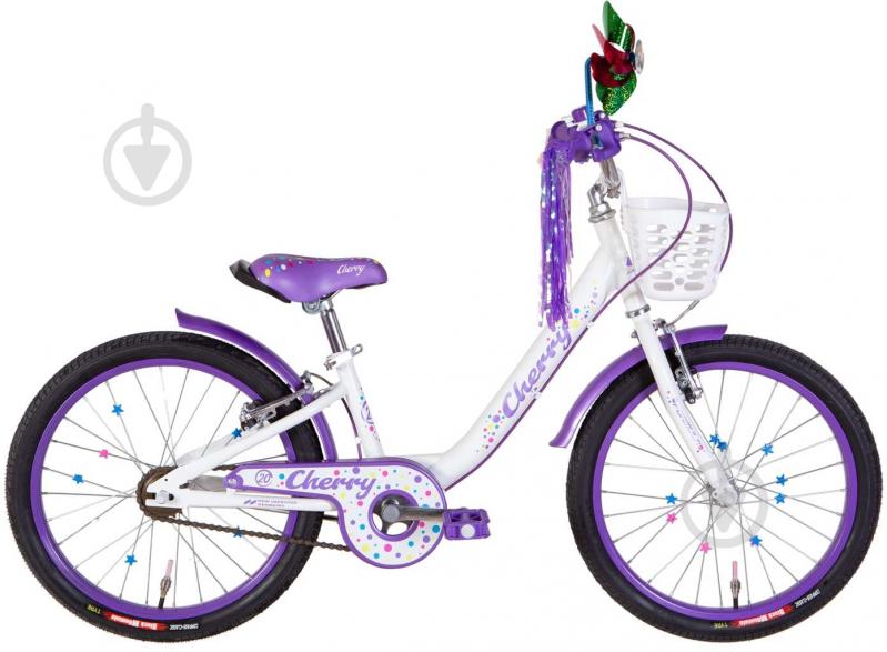 ᐉ Велосипед Formula 20" 10"(25 см) CHERRY OPS-FRK-20-165 білий із ...