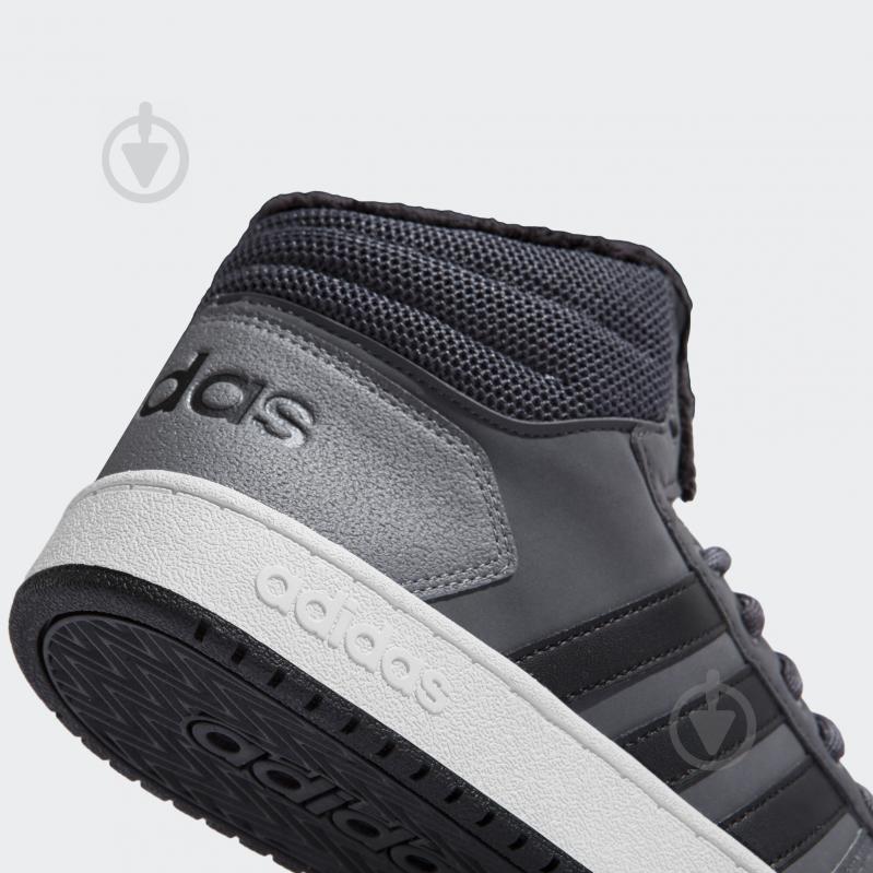 Ботинки Adidas HOOPS 2.0 MID CG6615 р.41 1/3 серый - фото 7