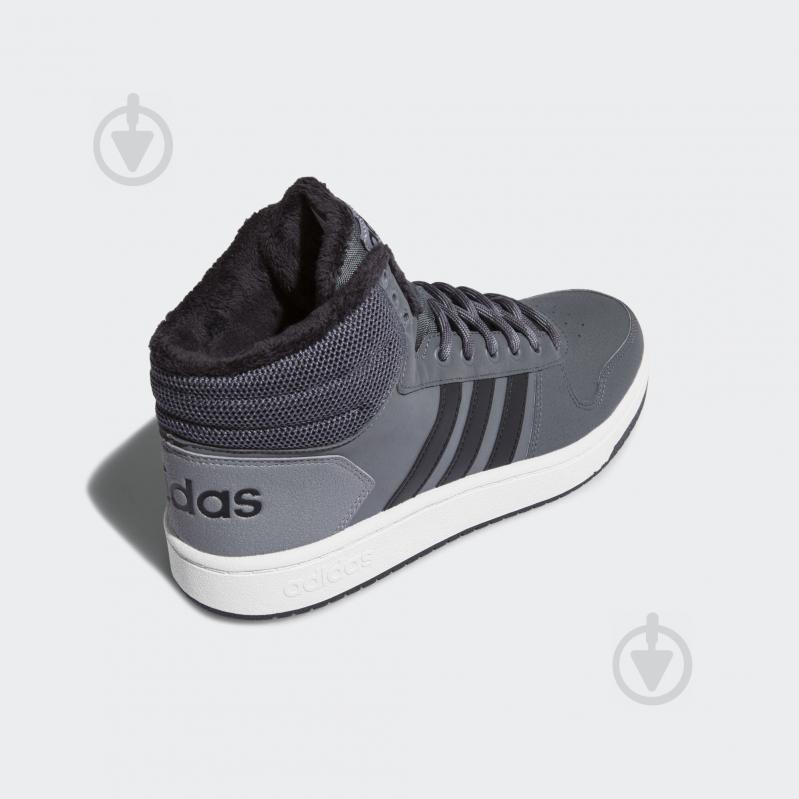 Черевики Adidas HOOPS 2.0 MID CG6615 р.42 2/3 сірий - фото 5