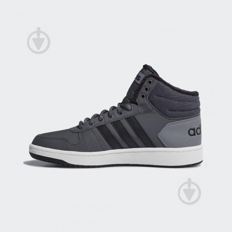 Черевики Adidas HOOPS 2.0 MID CG6615 р.42 2/3 сірий - фото 6