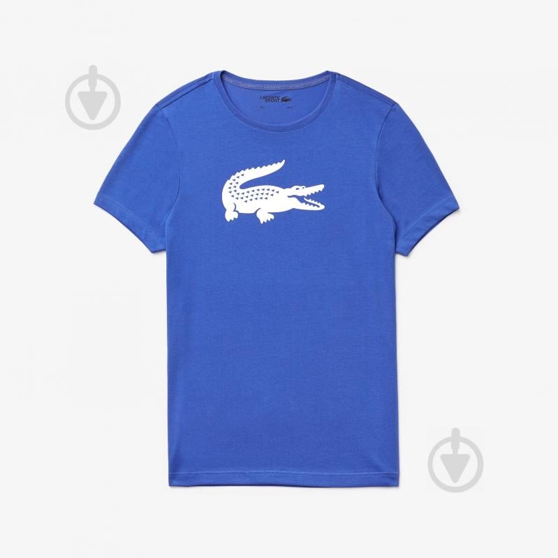 Футболка Lacoste TEE-SHIRT TH3377VCF р.M синий - фото 1