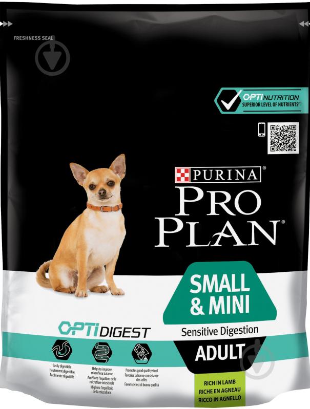 Корм для малых пород Pro Plan Pro Plan Small & Mini Sensitive Digestion с курицей 700 г 700 г - фото 1 Корм для малых пород Pro Plan Pro Plan Small & Mini Sensitive Digestion с курицей 700 г 700 г - фото 1