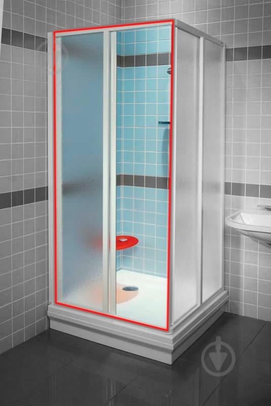 Стенка душевая Ravak SRV2-100 S PEARL - фото 1