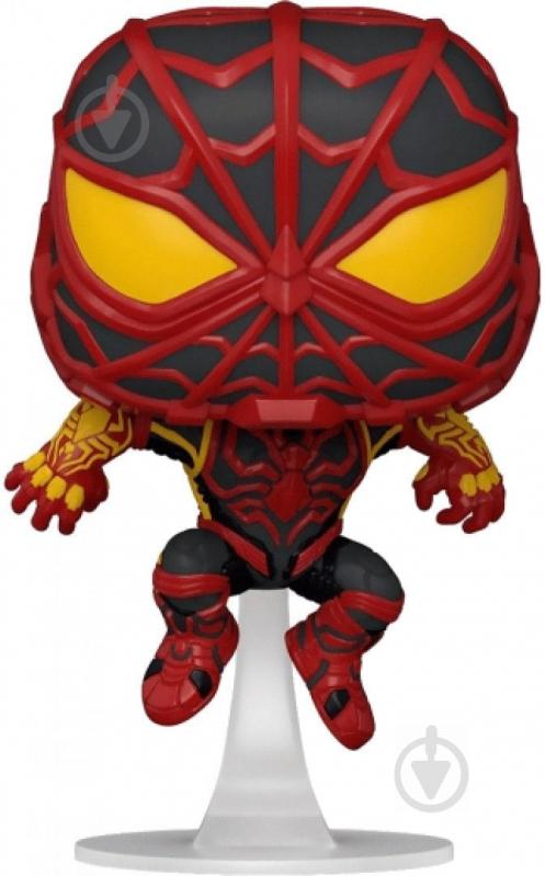 Фігурка Funko Bobble Marvel Games Miles Morales Miles S.T.R.I.K.E. (FUN2549948) - фото 1