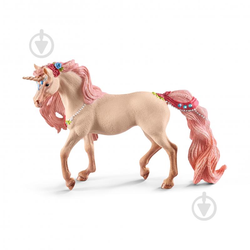 Фигурка Schleich Единорог с украшениями, кобыла арт. 70573 6688094 - фото 1