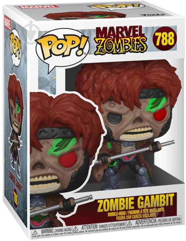 Фигурка Funko Bobble Marvel Zombies Gambit (FUN2549957) - фото 2