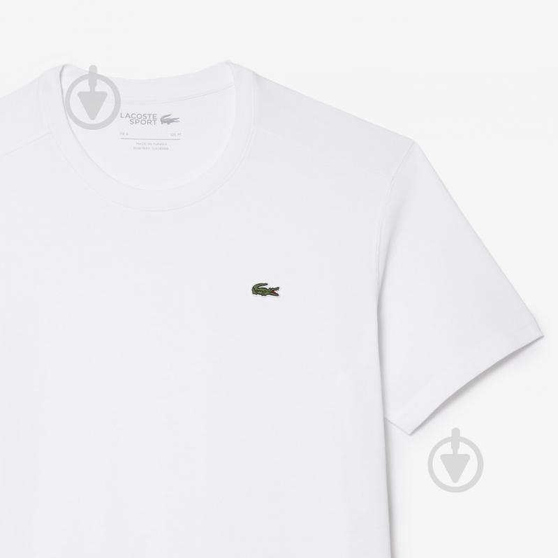 Футболка Lacoste SPORT Breathable T-shirt TH7618001 р.7 белый - фото 5 Футболка Lacoste SPORT Breathable T-shirt TH7618001 р.7 белый - фото 5