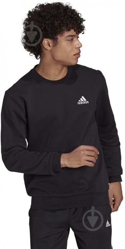 Джемпер Adidas Essentials Fleece GV5295 р.XL черный - фото 2