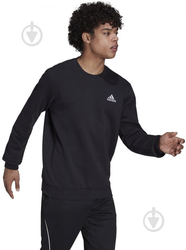 Джемпер Adidas Essentials Fleece GV5295 р.XL черный - фото 4