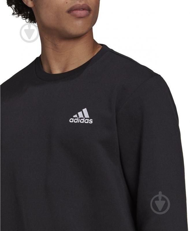 Джемпер Adidas Essentials Fleece GV5295 р.XL черный - фото 6