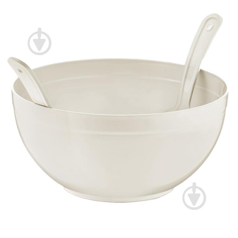 Миска со столовыми принадлежностями Dunya Plastik "Шеф" 5500 мл (10707-7DN) - фото 4