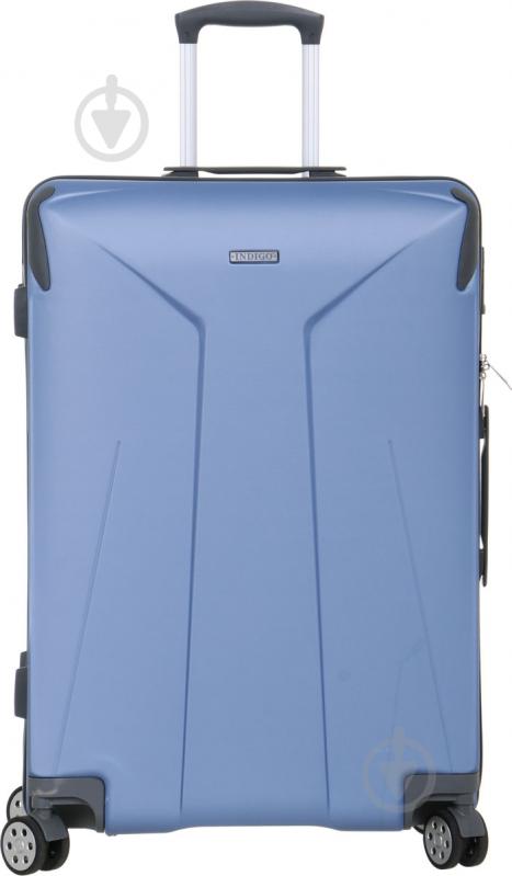 Чемодан Indigo TD18264 синий ABS 48х39х24,5 см - фото 2 Чемодан Indigo TD18264 синий ABS 48х39х24,5 см - фото 2