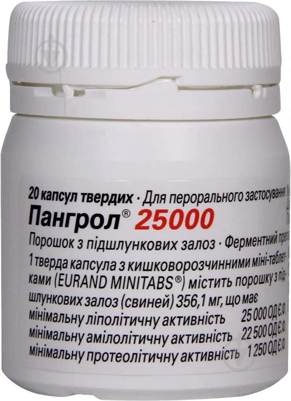 Пангрол с киш./раств. мини-таб. №20 в банке капсулы - фото 4