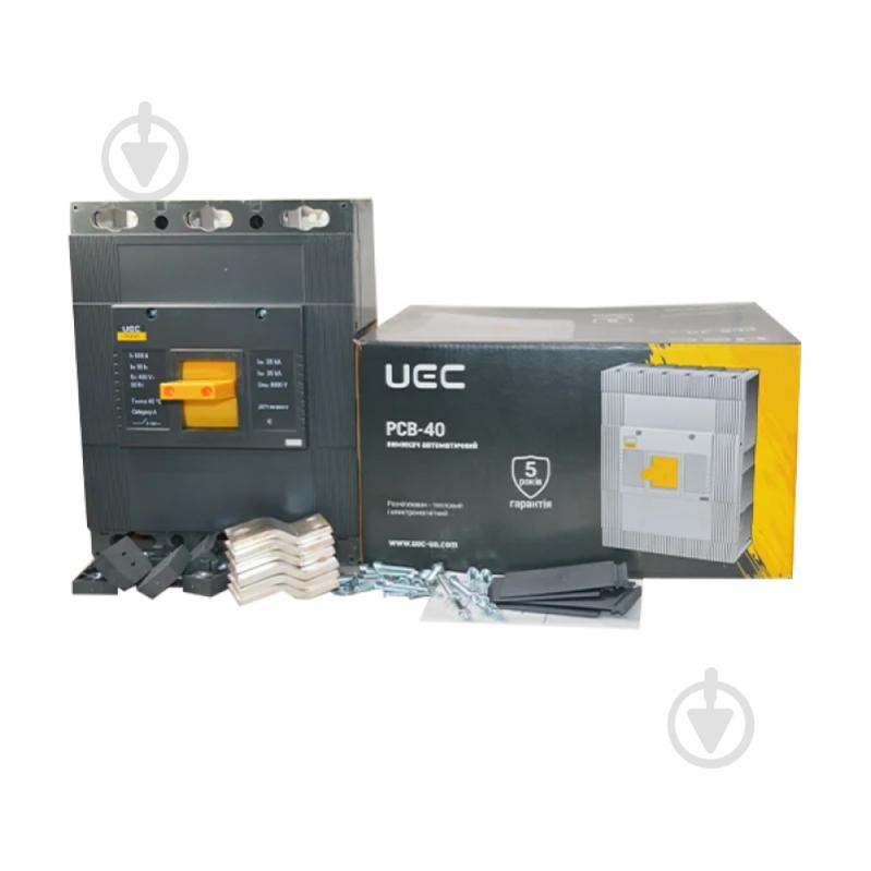 Автоматический выключатель UEC PCB40 3Р 400А 35кА MCCB-PCB-40-3-0400 - фото 2
