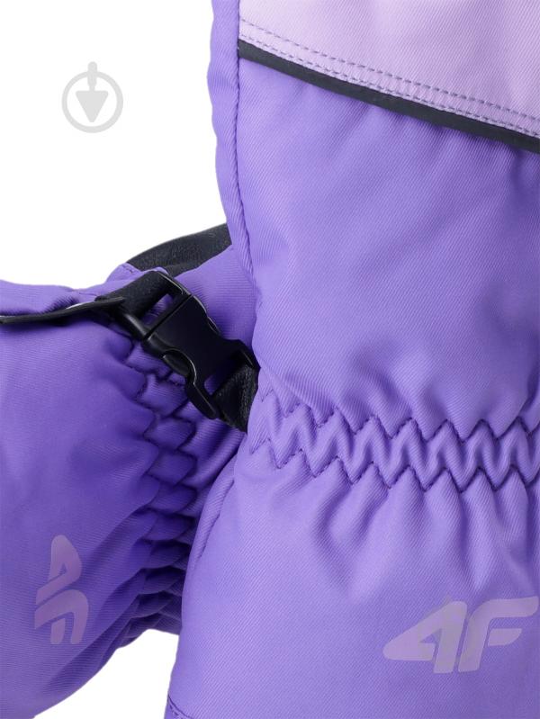 Рукавички 4F GLOVES FNK U154 4FJWAW24AFGLU154-51S р.XL фіолетовий - фото 2