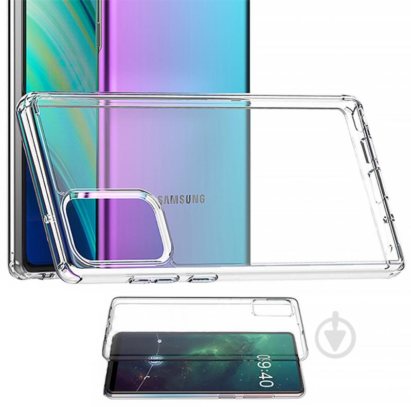 Чехол-накладка BeCover для Samsung Galaxy A52 SM-A525 Transparent (706058) - фото 3