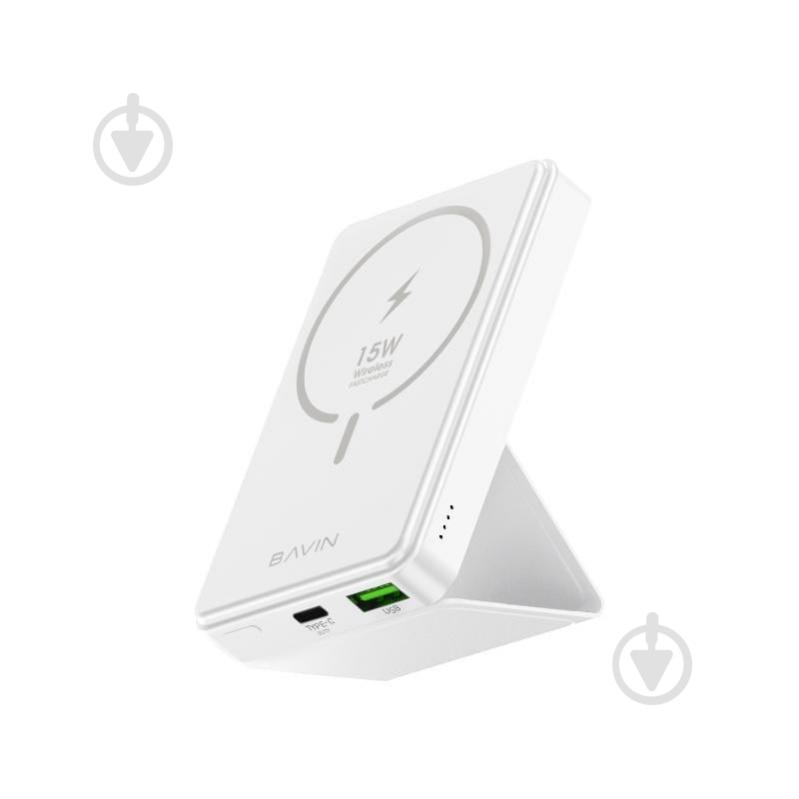 Повербанк BAVIN 6000 mAh white (Y-PC026 WH) - фото 1