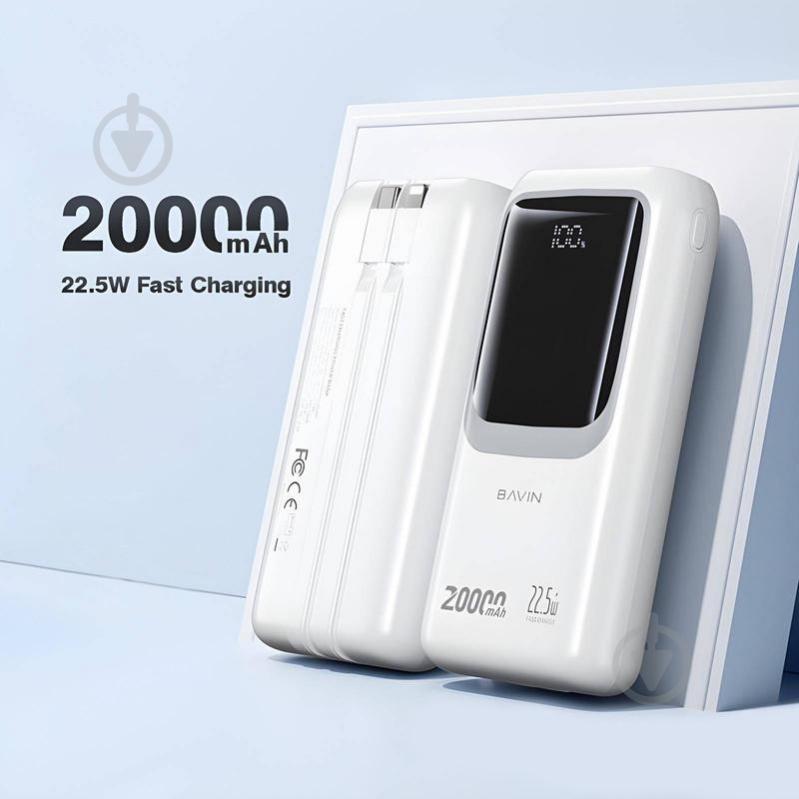 Повербанк BAVIN 20000 mAh black (Y-PC1030S BK) - фото 2