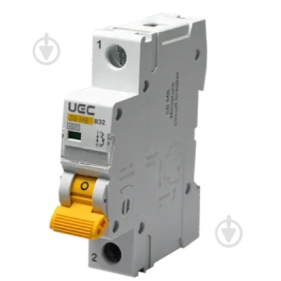 Автоматический выключатель UEC SB-M8 1P 32A B 4,5кA MCB45-1-032-B - фото 1 Автоматический выключатель UEC SB-M8 1P 32A B 4,5кA MCB45-1-032-B - фото 1