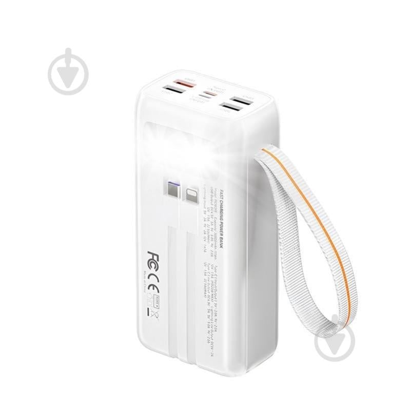 Повербанк BAVIN 30000 mAh white (Y-PC1031S WH) - фото 2 Повербанк BAVIN 30000 mAh white (Y-PC1031S WH) - фото 2