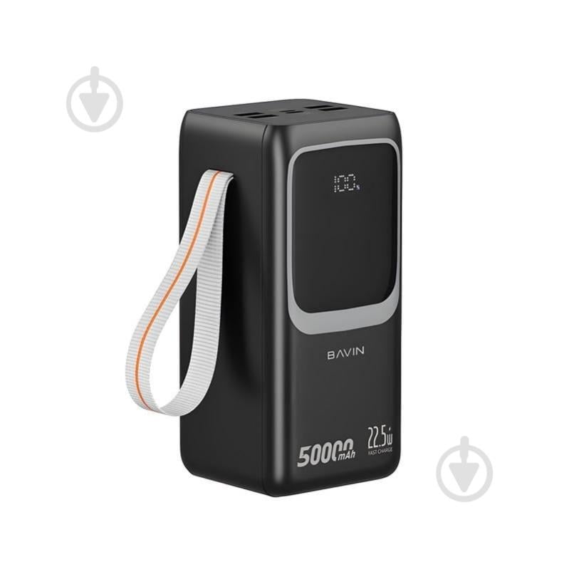 Повербанк BAVIN 50000 mAh black (Y-PC1032S BK) - фото 1