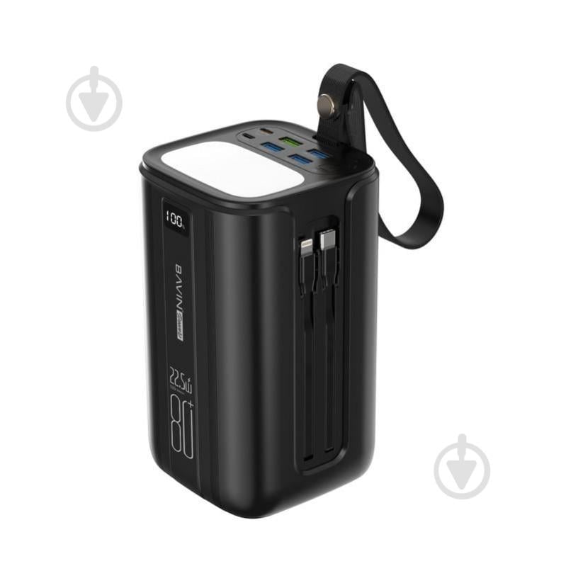 Повербанк BAVIN 80000 mAh black (Y-PC1057S-BK) - фото 1