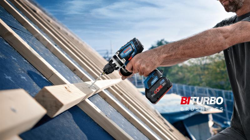 Шуруповерт ударний акумуляторний Bosch Professional GSB 18V-150 C + 2 аккумулятора + зарядное устройство 06019J5105 - фото 9