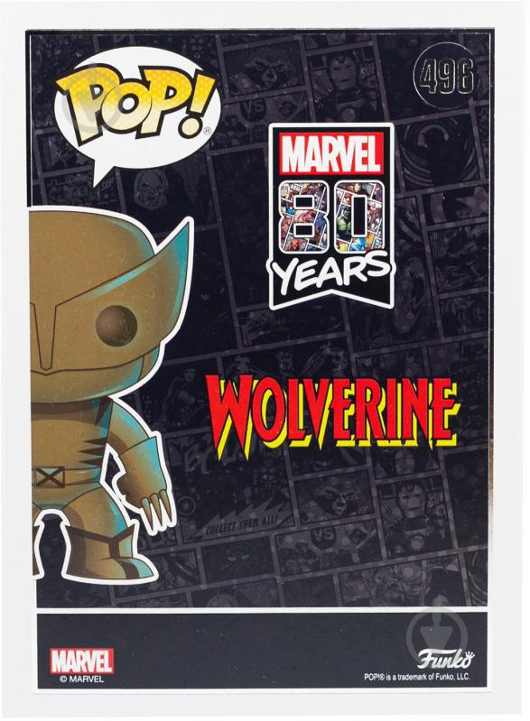 Фигурка Funko POP! Bobble: Marvel: 80th: Wolverine 42215 (FUN2472) - фото 5