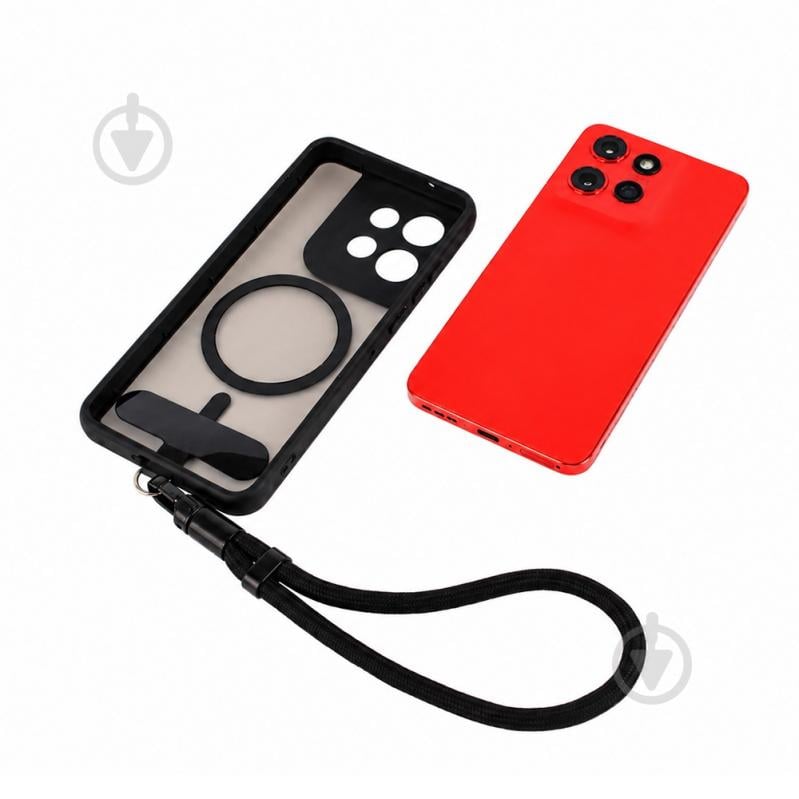 Ремешок для смартфона ColorWay Handy Strap черный (CW-SCHS-BK) - фото 13