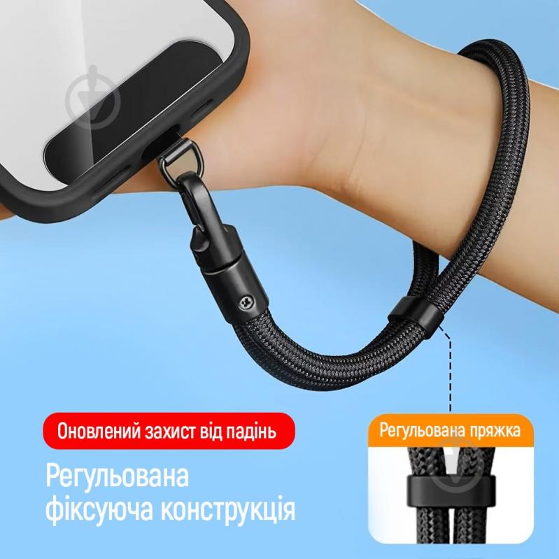 Ремешок для смартфона ColorWay Handy Strap черный (CW-SCHS-BK) - фото 20